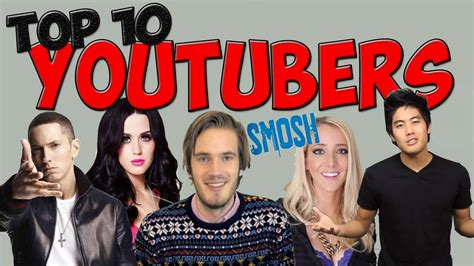 top 10 most famous youtubers